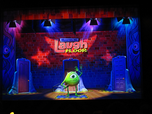 Monsters Inc. Laugh Floor 